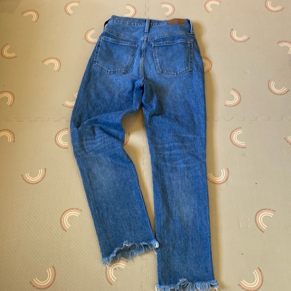 Madewell Perfect Vintage Jean Enmore Wash Raw Hem - Picture 9 of 11